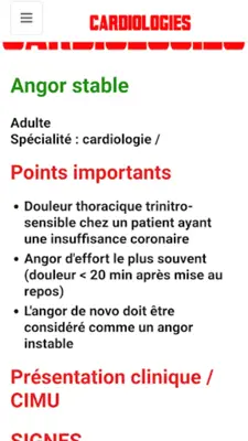 Cardiology android App screenshot 10