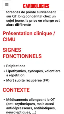 Cardiology android App screenshot 5